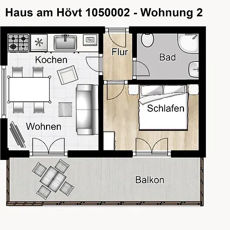 Apartament Haus Am Hoevt - 2