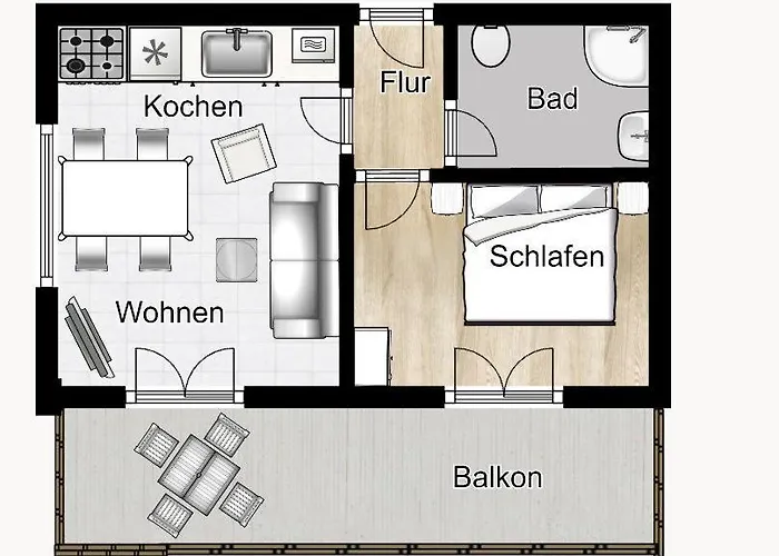 Apartmán Haus Am Hoevt - 2